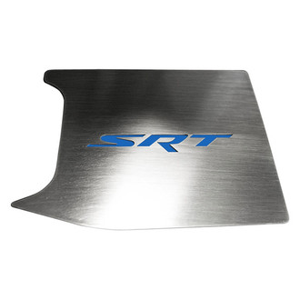 ACC® - Brushed Anti Lock Brake Cover Top Plate with MOPAR Blue Solid SRT Logo