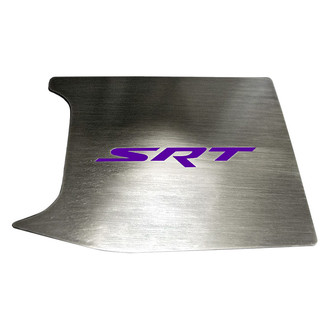 ACC® - Brushed Anti Lock Brake Cover Top Plate with Plum Crazy Purple Solid SRT Logo