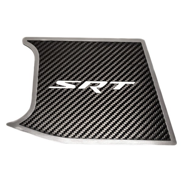 American Car Craft® - Carbon Fiber Anti Lock Brake Cover Top Plate with SRT Logo