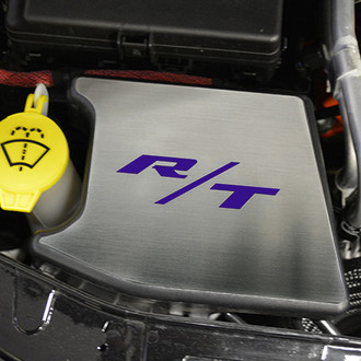 ACC® - Brushed Anti Lock Brake Cover Top Plate with Plum Crazy Purple Solid RT Logo