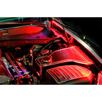 ACC® - Red Illuminated Polished Fender Caps