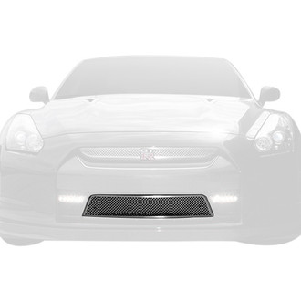 ACC® - 1-Pc Polished Laser Mesh Bumper Grille