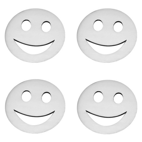 ACC® - "Smile Emoji" Polished Emblems