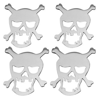 ACC® - Pirate Skull Polished Emblems