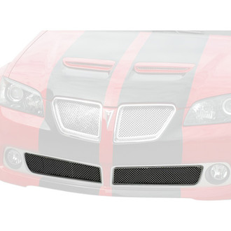 ACC® - 2-Pc Polished Laser Mesh Bumper Grille