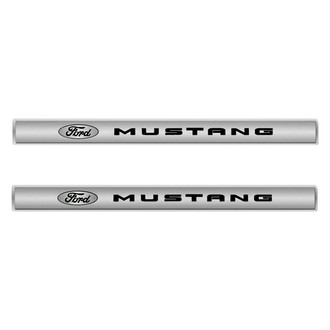 ACC® - Door Sills with Brushed Black Ford Mustang Logo