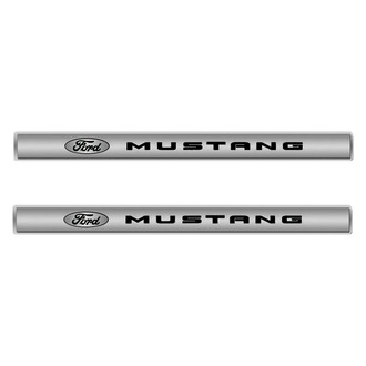 ACC® - Door Sills with Black Ford Mustang Logo