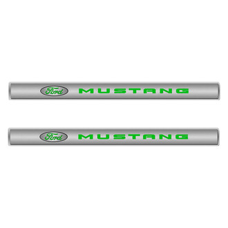 ACC® - Door Sills with Synergy Green Ford Mustang Logo