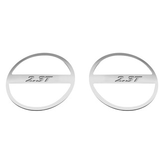 ACC® - Brushed Lower Door Speaker Trim Kit with White 2.3T Logo