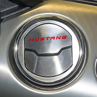 ACC® - A/C Vent Duct Covers with Bright Red Mustang Logo