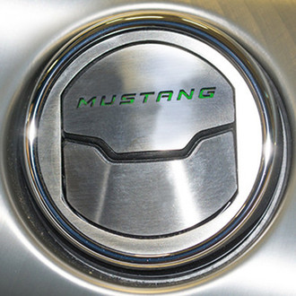 ACC® - A/C Vent Duct Covers with Green Mustang Logo