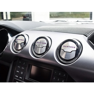 ACC® - A/C Vent Duct Covers with Purple Mustang Logo