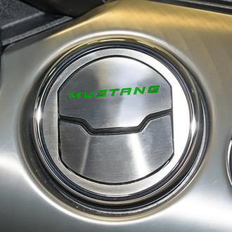 ACC® - A/C Vent Duct Covers with Synergy Green Mustang Logo