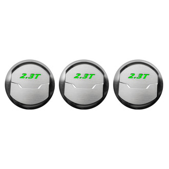 ACC® - A/C Vent Duct Covers with Bullet Green 2.3T Logo