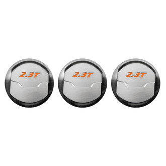 ACC® - A/C Vent Duct Covers with Ford Orange 2.3T Logo