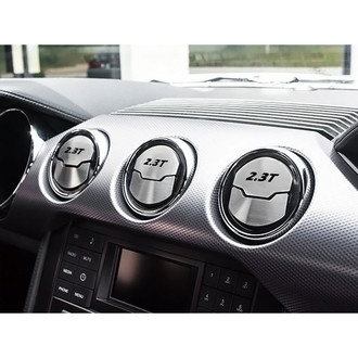 ACC® - A/C Vent Duct Covers with Black 2.3T Logo