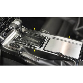 ACC® - Brushed Center Console Trim Plate