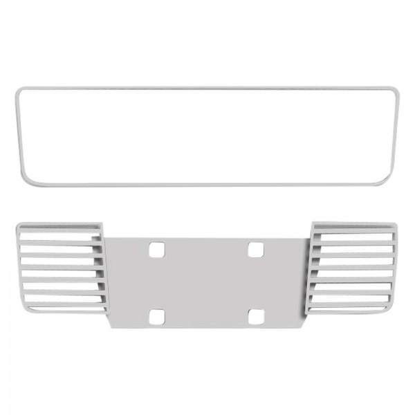 American Car Craft® - Slotted Style Polished Tag Back