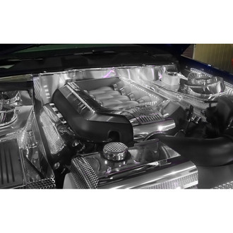 ACC® - White Illuminated Polished Engine Shroud Cover