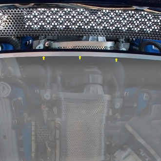 American Car Craft® - Upper Hood Vent Grille