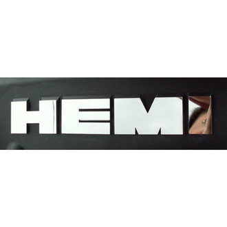 ACC® - Brushed Engine Shroud HEMI Letters Set