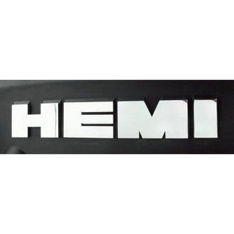 ACC® - Polished Engine Shroud HEMI Letters Set