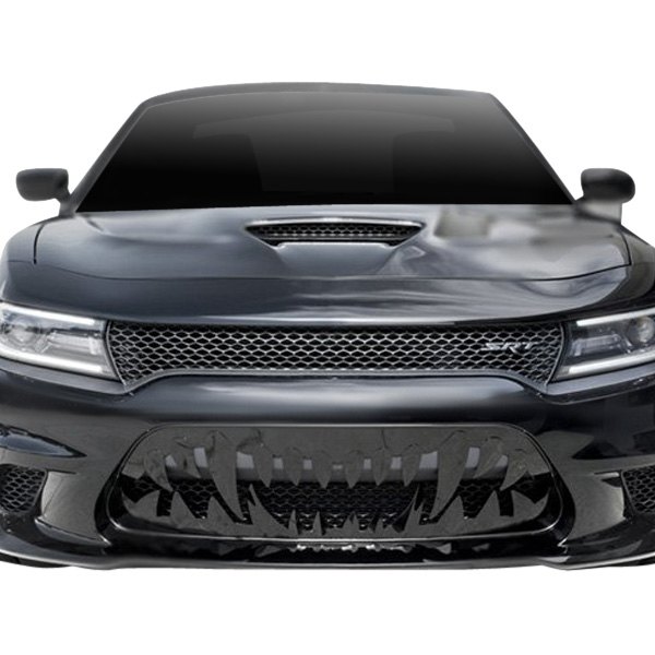 ACC® - 3-Pc Sabretooth Style Black CNC Machined Bumper Grille