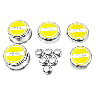 ACC® - Brushed Yellow Solid Cap Cover Set with RT Logo