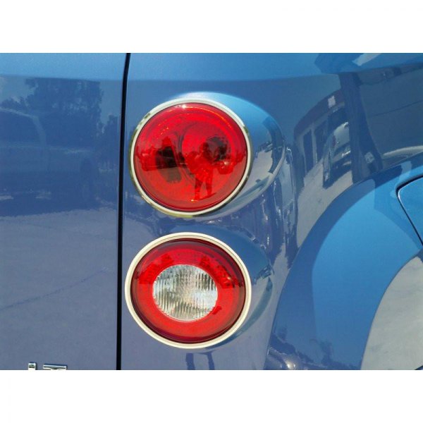 American Car Craft® - Polished Tail Light Trim Rings