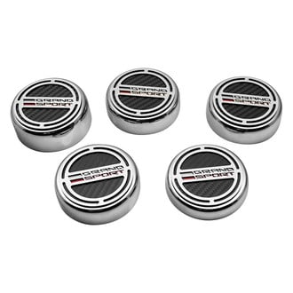ACC® - Carbon Fiber Cap Cover Set with Grand Sport Logo
