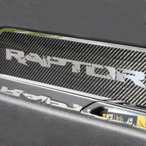American Car Craft® - Raptor Style Carbon Fiber Door Panel Inserts