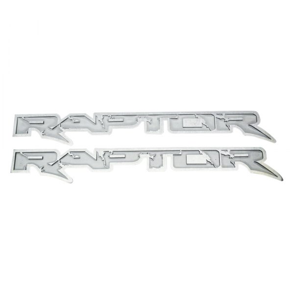 ACC® - Deluxe "Raptor" Polished on Brushed Interior Emblems