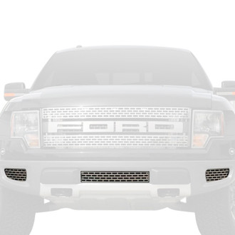 ACC® - 3-Pc Brushed CNC Machined Bumper Grille