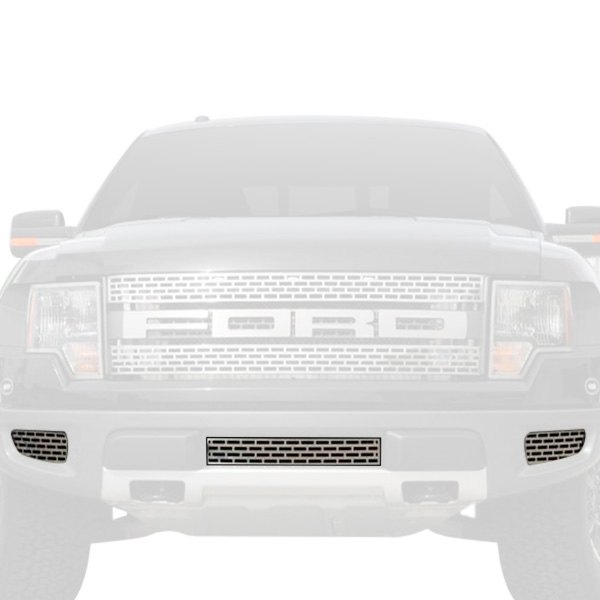 ACC® - 3-Pc Polished CNC Machined Bumper Grille