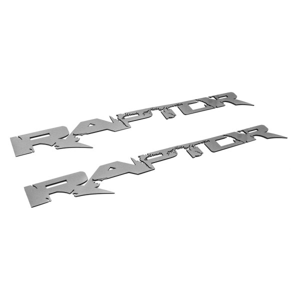 ACC® - "Raptor" Brushed Exterior Badges