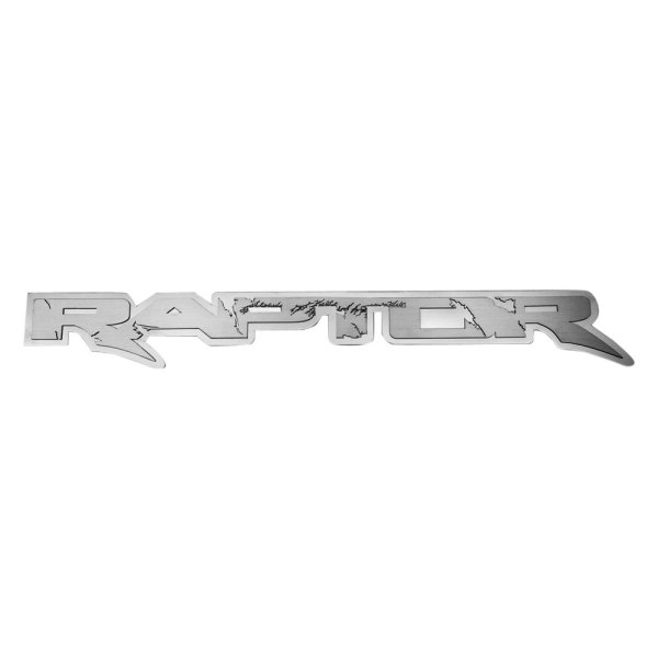 ACC® - Deluxe "Raptor" Brushed on Polished Exterior Emblem