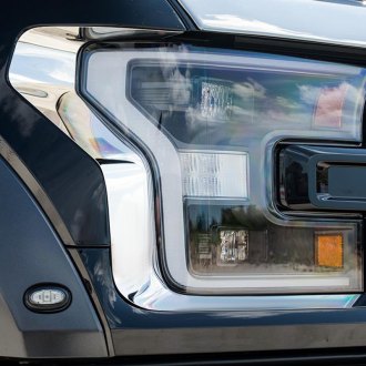 2019 Ford F-150 Custom Headlight & Tail Light Covers – CARiD.com