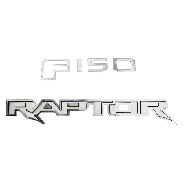 ACC® - "F-150" and "Raptor" Polished Tailgate Badge Kit