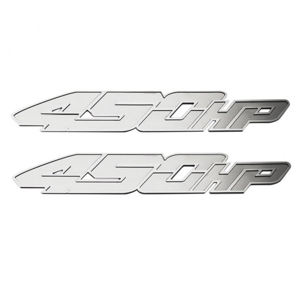 ACC® - "450HP" Brushed/Polished Badges