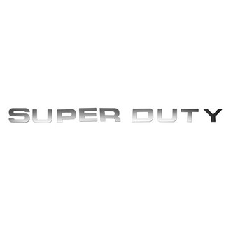 ACC® - "Super Duty" Polished Front Grille Lettering