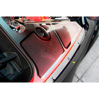 ACC® - Red Illuminated Polished Fender Caps