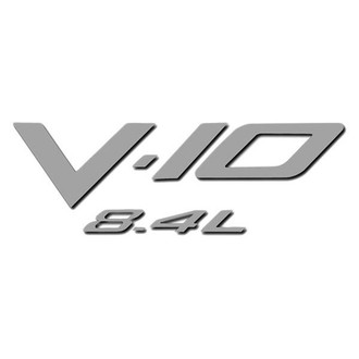 ACC® - "V-10 8.4L" Polished Air Box Lettering Kit