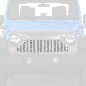 ACC® - 1-Pc Chrome Mesh Main Grille