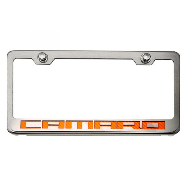 American Car Craft® - License Plate Frame with Camaro Logo