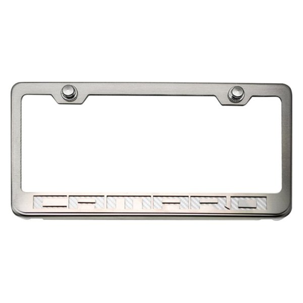 American Car Craft® - License Plate Frame with Camaro Logo