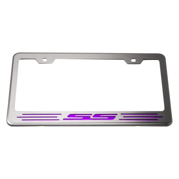 American Car Craft® - GM Licensed Series License Plate Frame with SS Logo