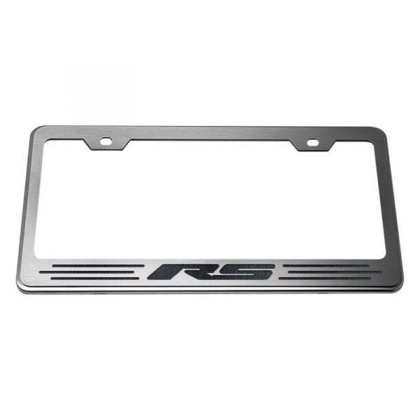 American Car Craft® - License Plate Frame with RS Logo