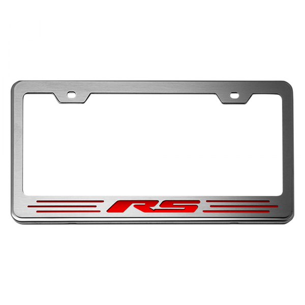 American Car Craft® - License Plate Frame with RS Logo