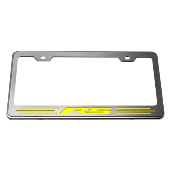 American Car Craft® - License Plate Frame with RS Logo