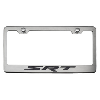 ACC® - Brushed License Plate Frame with SRT Logo